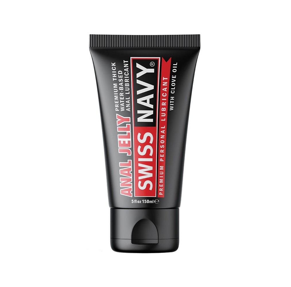 Swiss Navy Premium Anal Jelly Water-Based Lubricant 5oz